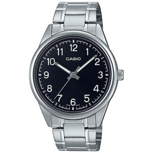 CASIO ORIGINAL - CASIO MTP-V005D-1B4UDF - Men LA - Stainless Steel - Perak - Jam dunia JD18ST # Jam Tangan Pria Jam Pria Jam Tangan Anti Air + CASIO MTP-V005D-1B4 MTP V005D 1B4 MTP-V005D V 005 D MTPV005 MTP-V005 MTPV005D MTP-005 $ WR0 STS BS7 S002