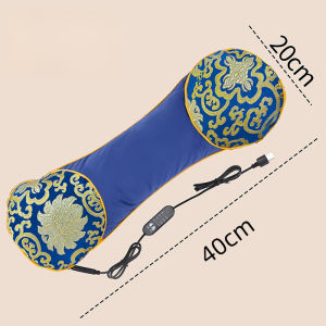 Heated Neck Pillow Aromatic Memory Foam Pain Relief Support for Better Sleep