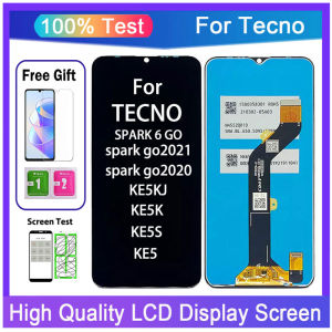 Suitable for Tecno Tranny Spark6 go 2020 screen assembly KE5 LCD inside and KE5K LCD
