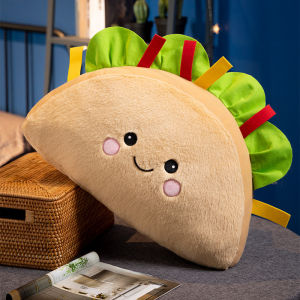 Trendy realistic hamburger and fries plush toy a snack-themed pillow and doll a creative birthday gift for girls