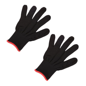 2Pcs Electric Acoustic Guitar Players Anti-slip Nylon Gloves Guitar Bass Glove Musical Instrument Practice Hand Cover