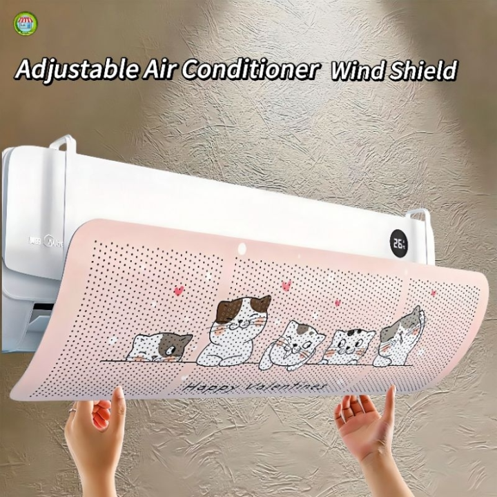 Aircon Wind Deflector / Blocker Hanging Air Conditioner Windshield ...