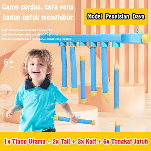 Set Mainan Permainan Stik Jatuh Menyenangkan Pendidikan Sensorik Anak-anak untuk Alat Peraga Kekuatan Kemampuan Reaksi Pelatihan Mainan Keluarga Lucu Anak-anakSet Mainan Permainan Stik Jatuh Menyenangkan Pendidikan Sensorik Anak-anak untuk Alat Peraga