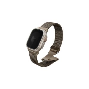 Dây Đeo UNIQ DANTE PRO Cho Apple Watch Đủ Size Chế Tạo Chuyên Nghiệp Từ Thép Không Gỉ 304 Lưới Milan Thể Hiện Tinh Tế