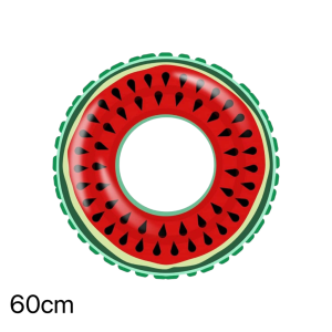 BIN LU Watermelon Salbabida Inflatable Swim Ring Pool Float for Kids & Adults Thickened Summer Beach Toy 60cm 70cm 80cm 90cm High Quality Durable Lifebuoy [COD] Fast Delivery Philippines