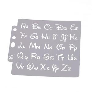 Alphabet Painting Stencil Scrapbooking Embossing Stamping Album Mold for Family Together Photos Decor