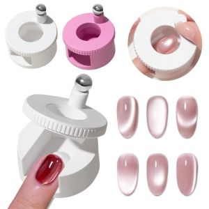 NOBLELUX Wide Light Glass Bead Effect Rotating Cat Eye DIY Uniform ic Force Cat Eye Nail Multifunctional Automatic Nail Tool For Gel Nail Polish