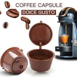 Refillable Coffee Capsule Nescafe Dolce Gusto Reusable Capsule Refill Coffee Filter 5 Colors