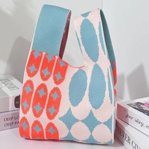 Tas Belanja Rajut Tas Tangan Wanita Fashion Style Korea