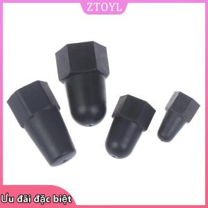 🎀ZTOYL✨ 10 cái Nắp đai ốc dài nắp đai ốc lục giác M6 M8 M10 m12pe nắp bảo vệ đai ốc bằng nhựa nắp bảo vệ vít lục giác