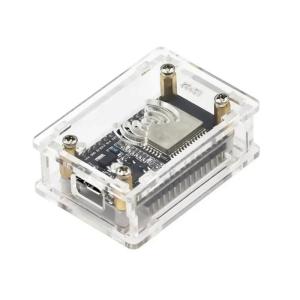 เคสเคสอะคริลิคใสสำหรับ NodeMcu Lua CP2102/CH340G ESP32 30PIN IoT เปลือกบอร์ดพัฒนาพร้อมเคสระบายความร้อน