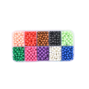 1500pcs/box Magic Water Beads Mainan Edukasi Manik Manik DIY Kit Mainan 10 Warna 1000 Pcs/15 Warna 1500 Pcs