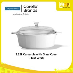 CORNINGWARE 0.8L/3.25L Casserole – Just White