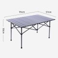 ATRIZ Meja Lipat Outdoor Portable Camping Glamping Folding Table Alumunium. 