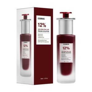 COSROS AHA BHA PHA LHA Peeling Solution 35ml ผลัดเซลล์ผิวใน 60 วินาที เซรั่มเพื่อการผลัดเซลล์ผิวที่มีส่วนผสมขอ