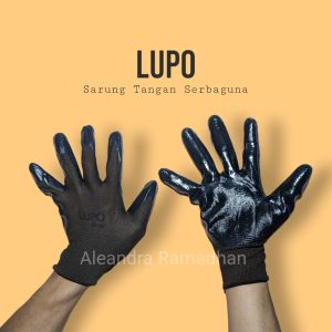 sarung tangan serba guna12 pasang (24 pcs) merk LUPO