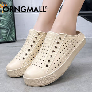 ORNGMALL Phụ Nữ Giày EVA Giày Thanh Niên thoáng khí Không-Không Giày xỏ giày nữ ngoài trời Giản Dị Giày Dép đi biển chống nước Dép 36-45