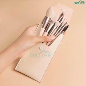 [SG Seller]8Pcs Multi-Function Cosmetic Makeup Brush Kit Soft Fluffy Bristle Foundation Blush Eyeshadow Eyelash Brushes