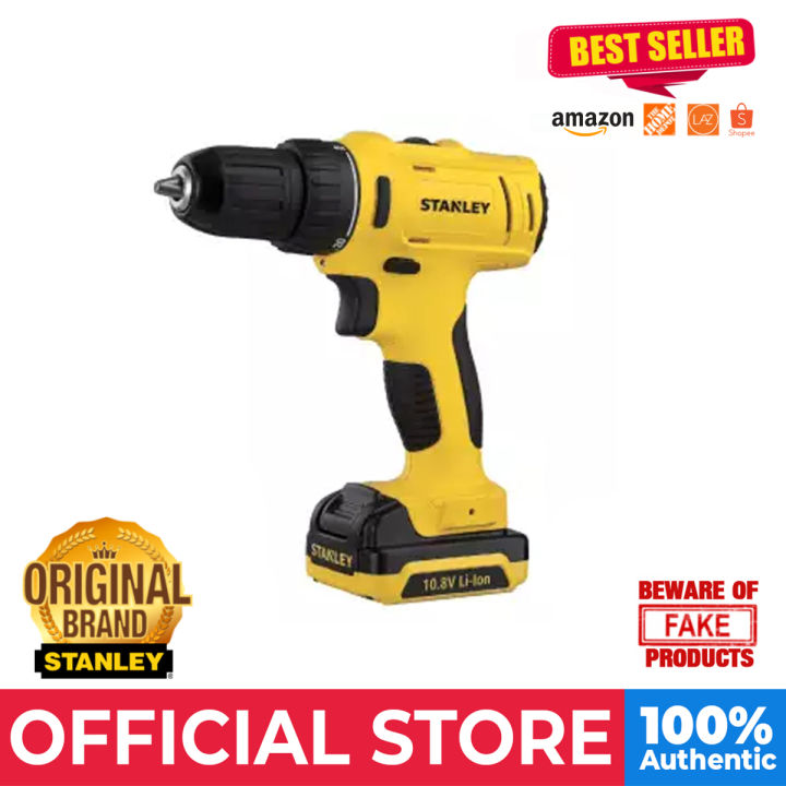 Stanley 10.8V Cordless Drill Driver SCD12S1 B1 Lazada PH