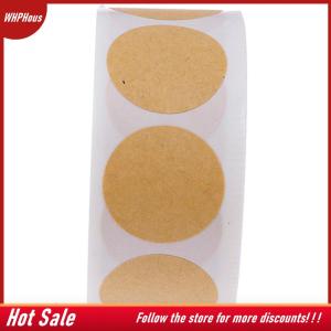 【COD】🔥🔥🔥 500pcs set Blank round craft Stickers seal labels DIY stickers for Package