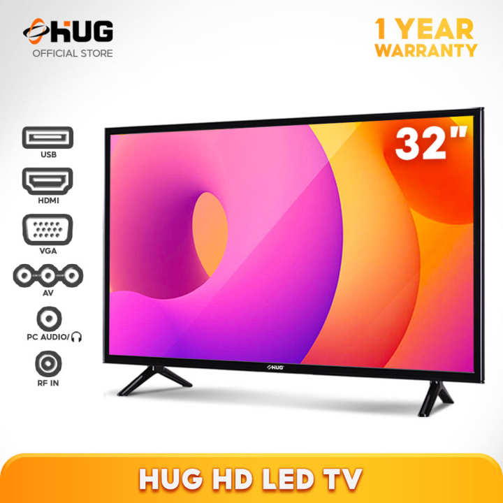 HUG 32 Inches High Definition LED TV (LT32) Lazada PH