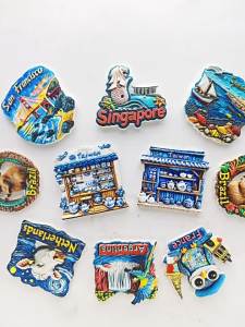 [Magnet]Designer Taiwan Blue and White Porcelain Refrigerator Magnet