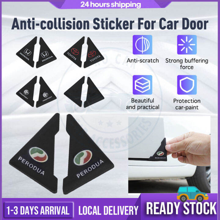 Car Door Corner Cover Bumper Pcs Anti Collision Protector Sticker Car