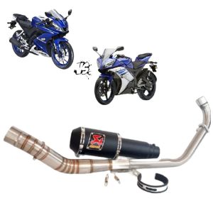 Knalpot Racing Akrapovic untuk VIXION, R15, MX KING, CBR150, SATRIA, GSX, SUPRA GTR, VERZA & SONIC