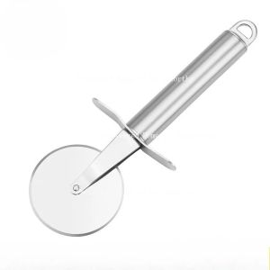 Cornerr Stainless Steel Pizza Wheel for Crispy Pancakes Toast Bread and Pancake Rolling Cutter J6H9P