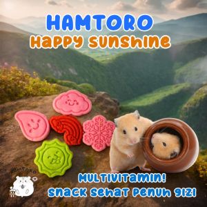 HAMTORO Happy Sunshine Snack Hamster Sugar Glider Tinggi Vitamin dan Protein