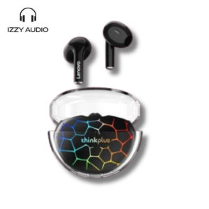 Lenovo LP80  Bluetooth 5.3 Asli Baru Earphone Lampu RGB Gradien Suara Surround HIFI Low Latency-Black