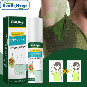 South Moon Body Odor Remove Spray Refreshing Anti Sweating Under The Armpits Control Sweating And Armpit Odor Persistent Aromatic Spray Odor Remover Spray Antiperspirant Spray Underarm Deodorant Spray Body Care Product 30ml