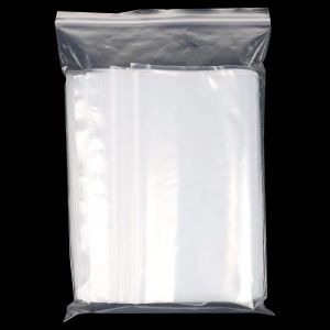 100pcs PE Bag Thickened Sealed Bag Transparent Plastic Bag Large Medium Small Sealed Clothes Packaging Small Parts Accessories Food Storage Bags