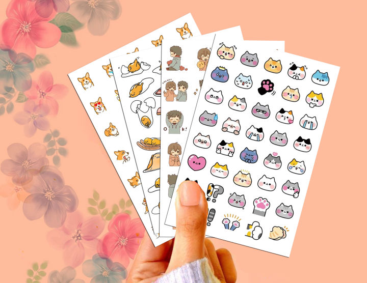 690 Mini sticker ideas  cute stickers, aesthetic stickers, print