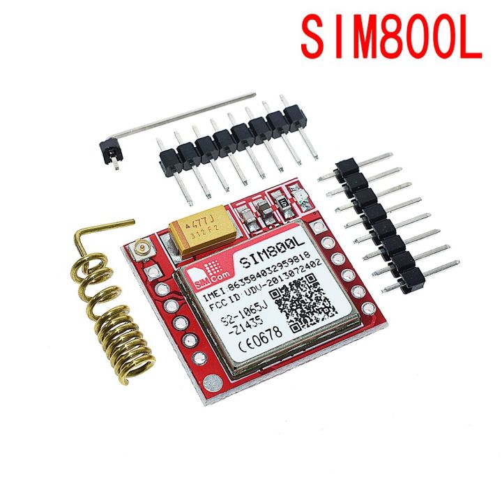 WAVGAT Smallest SIM800L SIM800C GPRS GSM Module MicroSIM Card Core ...