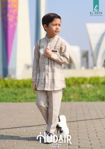Setelan Koko Anak Elfath Lengan Panjang Hudair Series Usia 1-12 Tahun