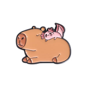 Ghim cài áo Capybara siêu cấp dễ thương mới nhất 2025