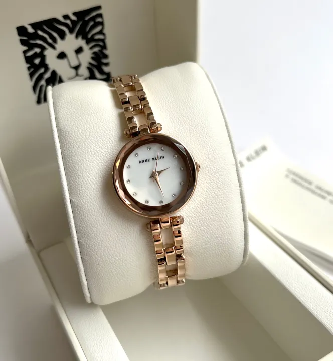 Anne klein mother of pearl watch hotsell