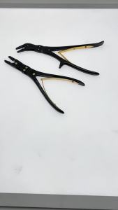 Double Action Bone Rongeurs Black Double joint Bone forcep Veterinary Orthopedics Instruments