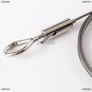 [COD] ZNPNXN เชือกลวดสปริงปรับได้แบบอัตโนมัติตะขอแขวนเสื้อผ้าระบบแขวนแขวนอัตโนมัติรหัสสเตนเลสสตีล
