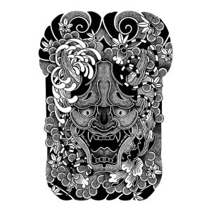 Full back herbal tattoo sticker waterproof male lasting simulation cant rub off juice semi-permanent big picture new tattoo tattoo