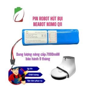 PIN ROBOT HÚT BỤI NEABOT NOMO Q11 CHUẨN LG/SAMSUNG BẢO HÀNH 9 THÁNG