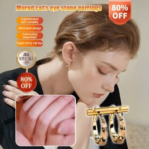 Stylish and Luxurious Sparkling Diamond Ear Cuffs Simple yet Versatile High End and Unique Earrings with an Exquisite Minimalist Design咖色闪钻轻奢耳扣
