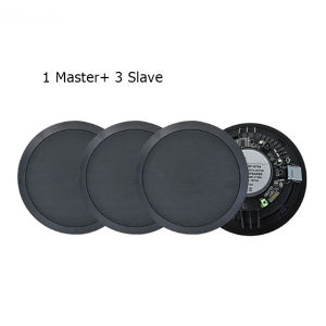 4pcs Wall In Ceiling Speakers Full-Range 5.25 inch BT Loudspeakers Stereo Audio Speaker Bathroom Store Hotel Loudspeaker Theater