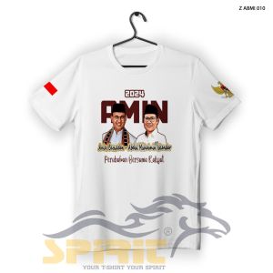 Baju Anies-Muhaimin Perubahan Bersama Rakyat Lengan Pendek Katun Combed 24s Premium All Color