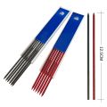 Bút Chì Cơ Vẽ Phác Thảo Nghệ Thuật Kim Loại 3.0Mm 2.0Mm Với Chì 2B Màu Đỏ Xám Bút Chì Tự Động Vẽ Kỹ Thuật Văn Phòng Phẩm. 