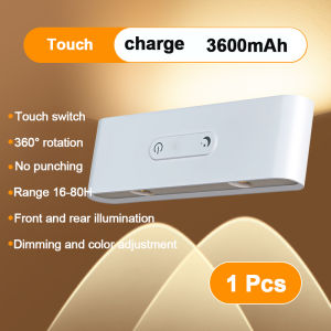【SG】3 Colors LED Motion Sensor Light TYPE-C Rechargeable Magnetic Night Light Wireless Remote Control Sensor Light