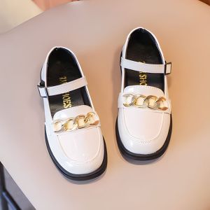 SEPATU ANAK PEREMPUAN CANTIK MOTIF RANTAI LUCU SEPATU SEKOLAH ANAK CEWEK FLAT SHOES TERBARU VIRAL