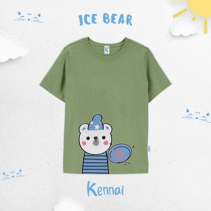 Kennai Baju Kaos Anak Ice Bear | Lazada Indonesia