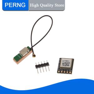 [PERNG] Tehe +BDS Beidou Dual-Mode Module Flight Control Satellite Positioning Navigator w Antenna Pins ATGM336H Replacement For NEO-M8N
